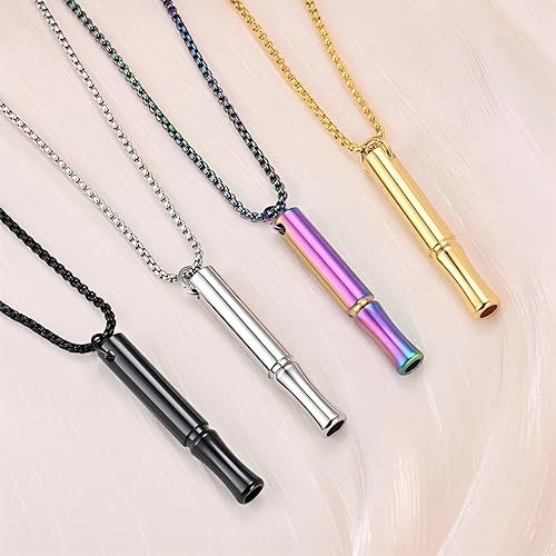 Breathe Free Mindful Breathing Necklace for Stress Relief Health care whistle (8)