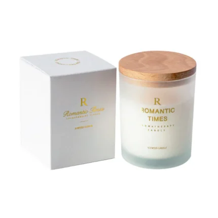 Luxury Glass Soy Wax Scented Aromatherapy Candles
