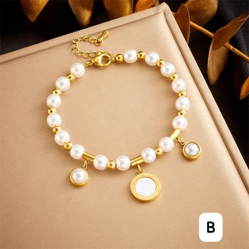 Premium Vintage Turquoise Beaded Charm Bracelet for Women (2)