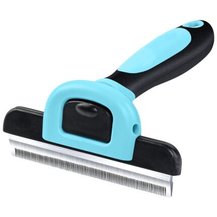 Stainless Steel Dog Cat Grooming Brush Pet Hair Remover Deshedding Cleaner