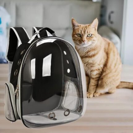 Transparent Panoramic Bubble Cat Carrier Backpack